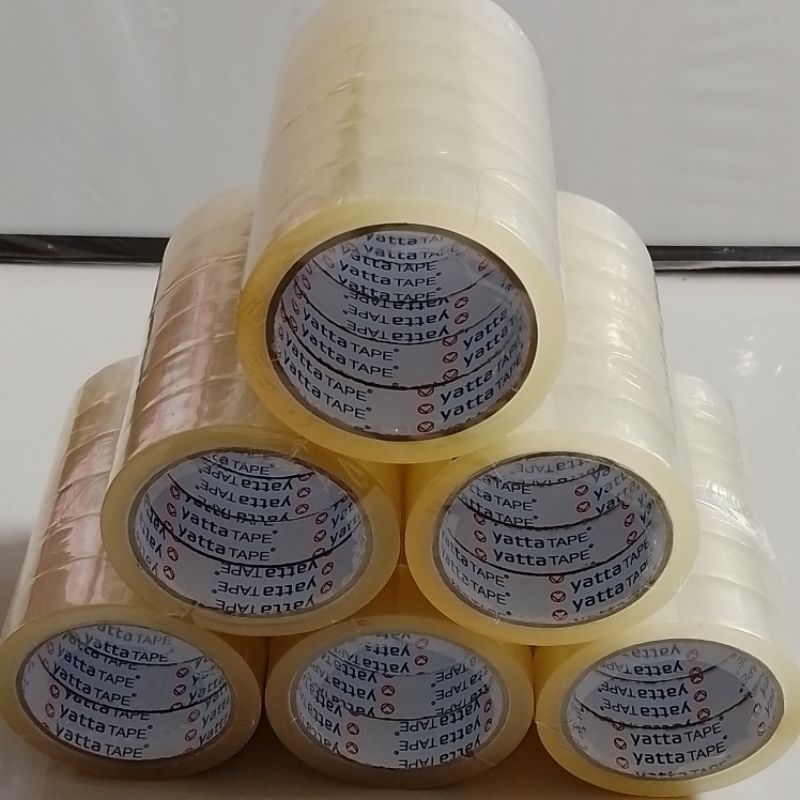 

Isolasi Bening Slong Yatta 1" x 72 Yard ( Slop ) [ Original ]