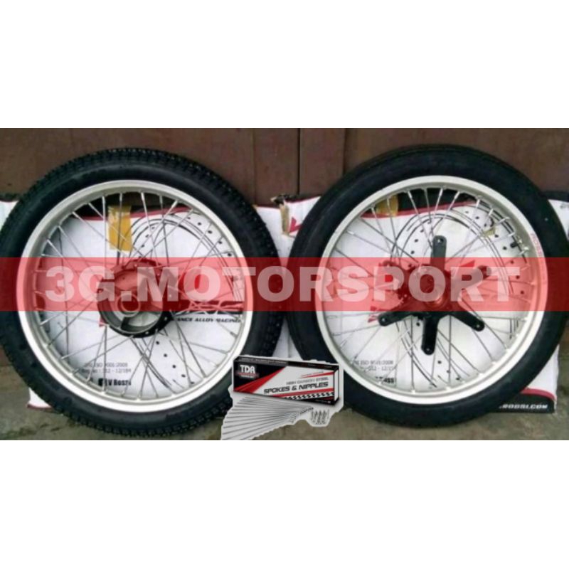 ALLOY ROSSI SET 160X18 SILVER