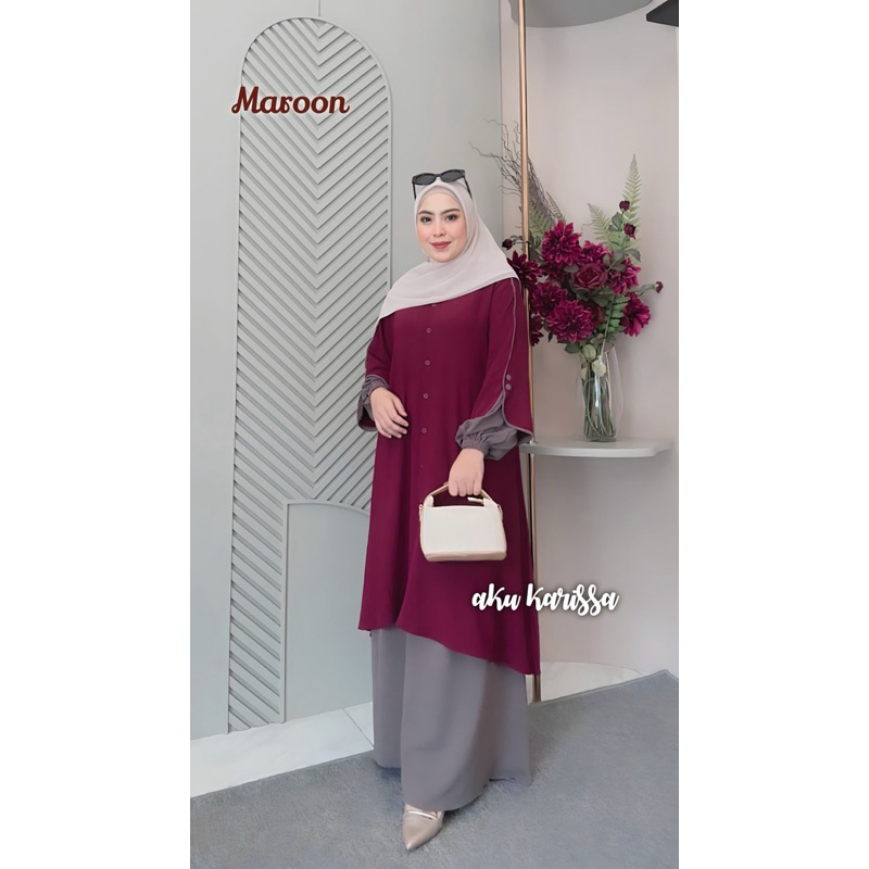 Azmiya set rok - Aku karissa azmiya set rok