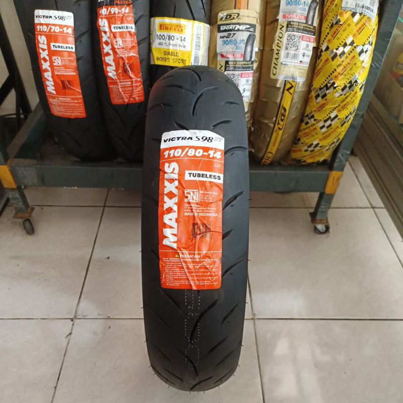 Maxxis Victra S98 ST 110/80 Ring 14 Tubeless