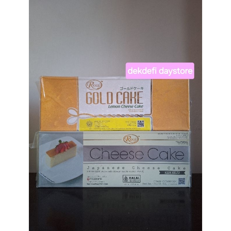 

rious gold cake besar 400 gram