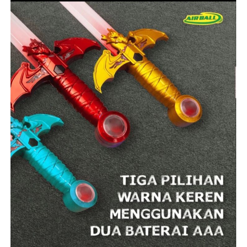 Mainan Anak Mainan Pedang / Mainan Pedang Nyala / Mainan Pedang Batre