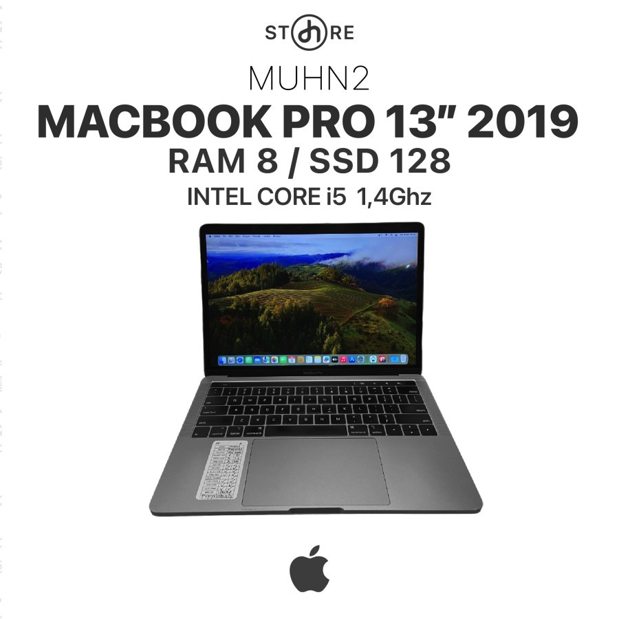 Second , Macbook Pro 2019 13" , 8/128 , Grey , MUHN2