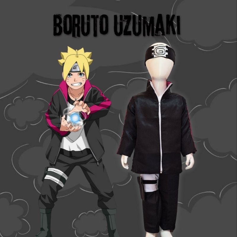 Kostum Boruto Uzumaki Untuk Anak dan Dewasa | Boruto Uzumaki Costume For Kids and Adult | Costume Co