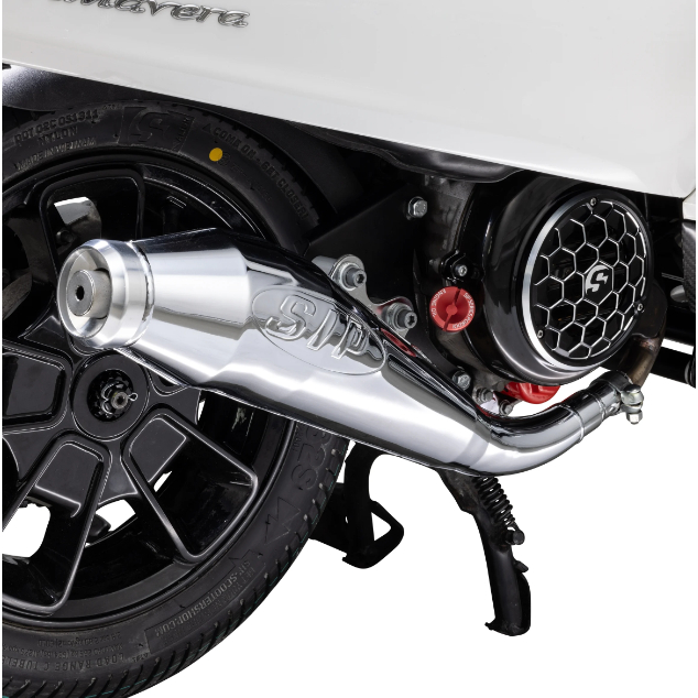 SIP performance exhaust Knalpot Vespa LX S Sprint Primavera 3v iget abs - CHROME