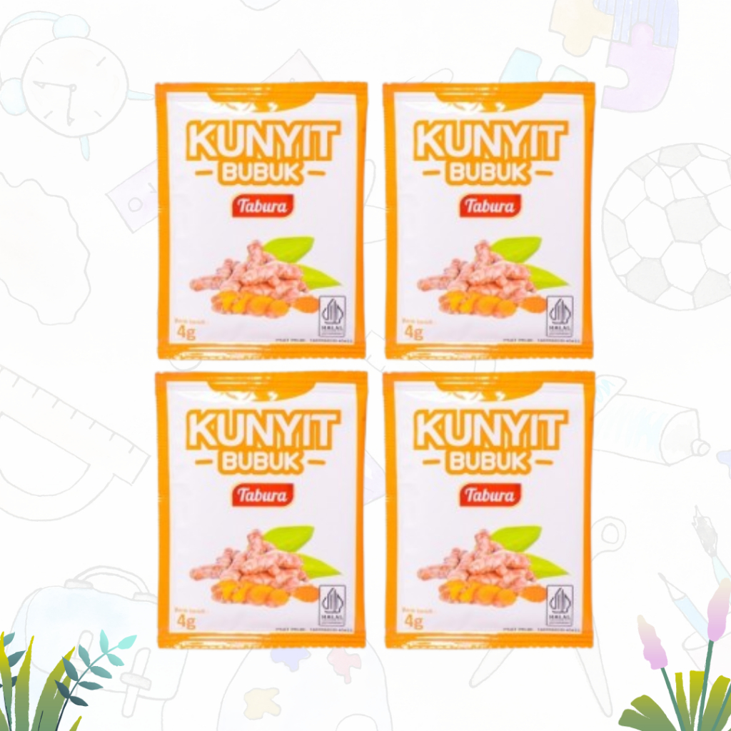 

Bubuk Kunyit Tabura I Bumbu Kunyit Instan 12x3gr (RENCENG)