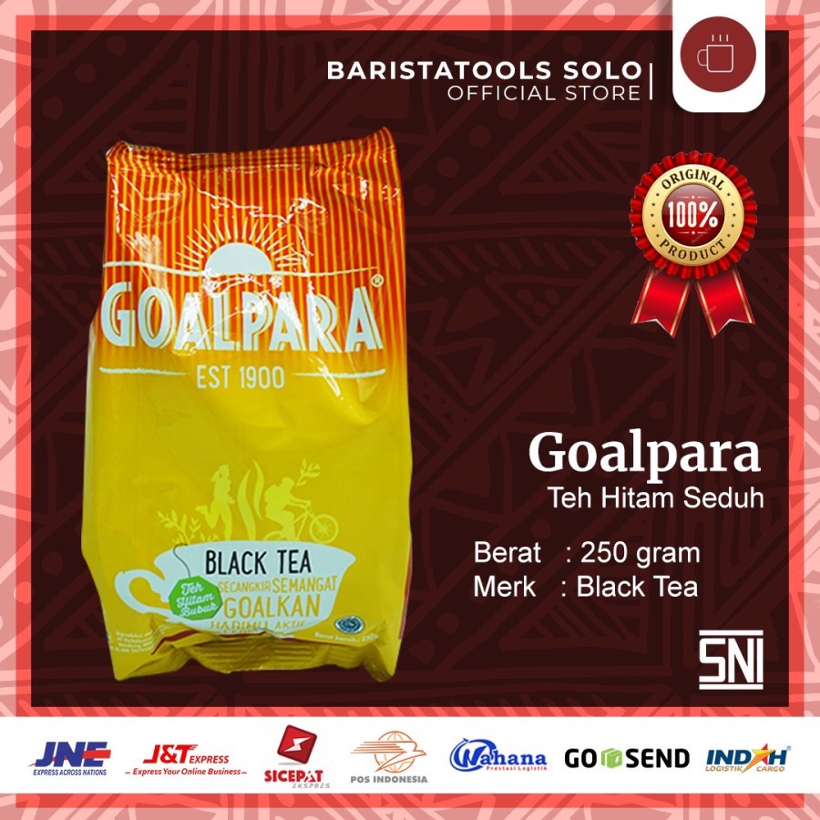 

Teh goalpara Black tea/ tteh Hitam 250 gram