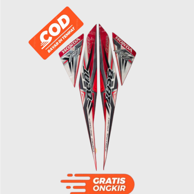 STIKER STRIPING HONDA BEAT FI 2015