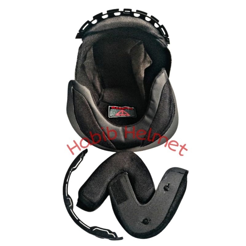 Busa Helm INK METALICO Fullset Kancing Plastik