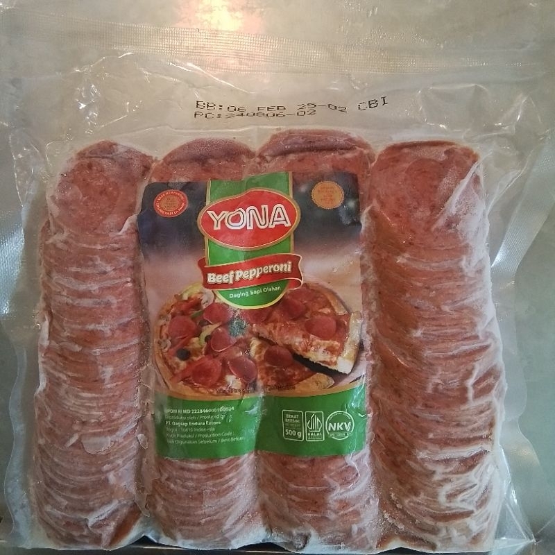 

Yona Paperoni Topping Pizza 500gr