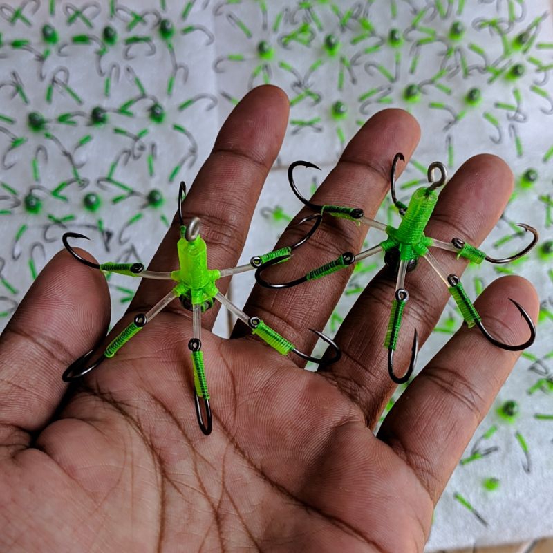 Kail Garong Baronang Rampang/Garong Matahari Besar Mancing Baronang