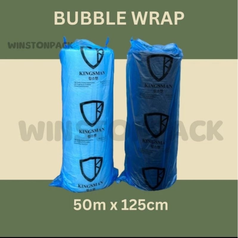 

Bubble Wrap BLack / Hitam Bening 50m x 125cm bubblewrap 2 kg 3 kg