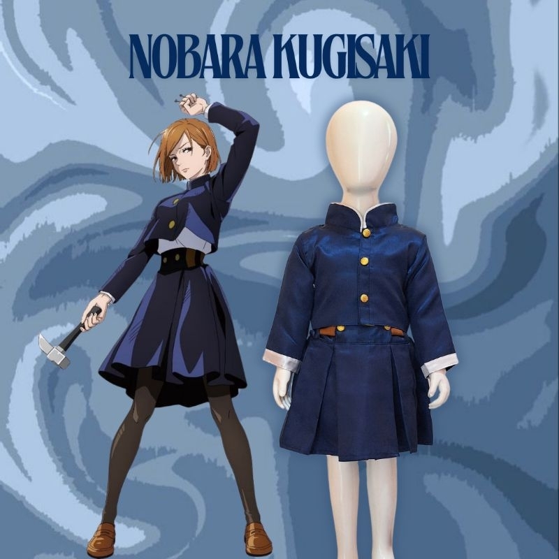 Kostum Nobara Jujutsu Kaisen | Nobara Jujutsu Kaisen Costume | Costume Cosplay