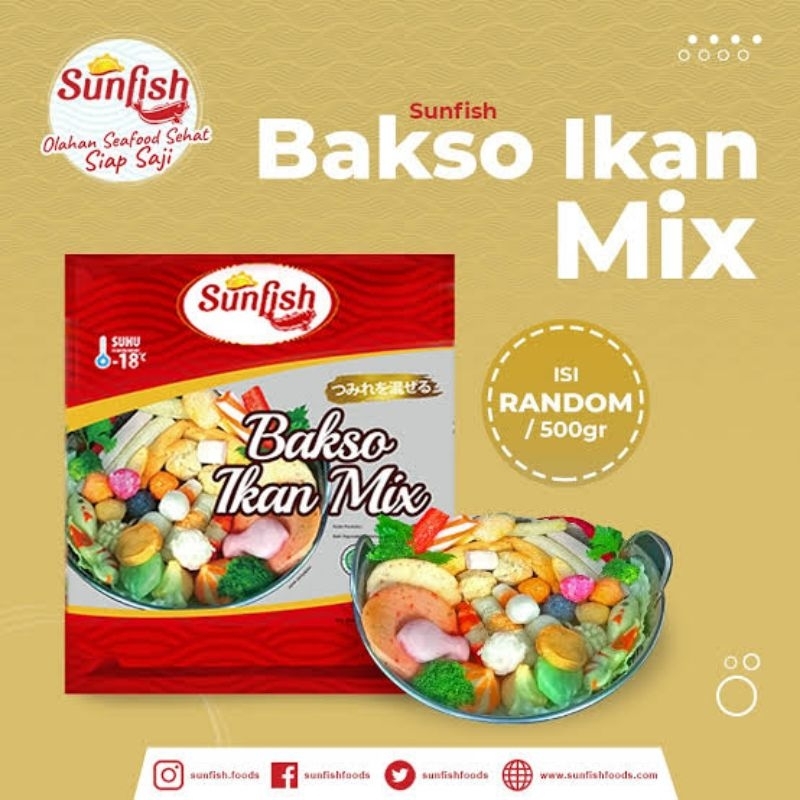 

Sunfish Bakso Mix 500 Gr