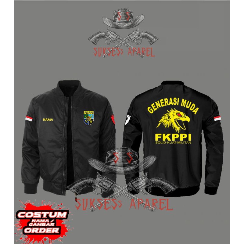 jaket gm bomber/generasi muda/fkppi