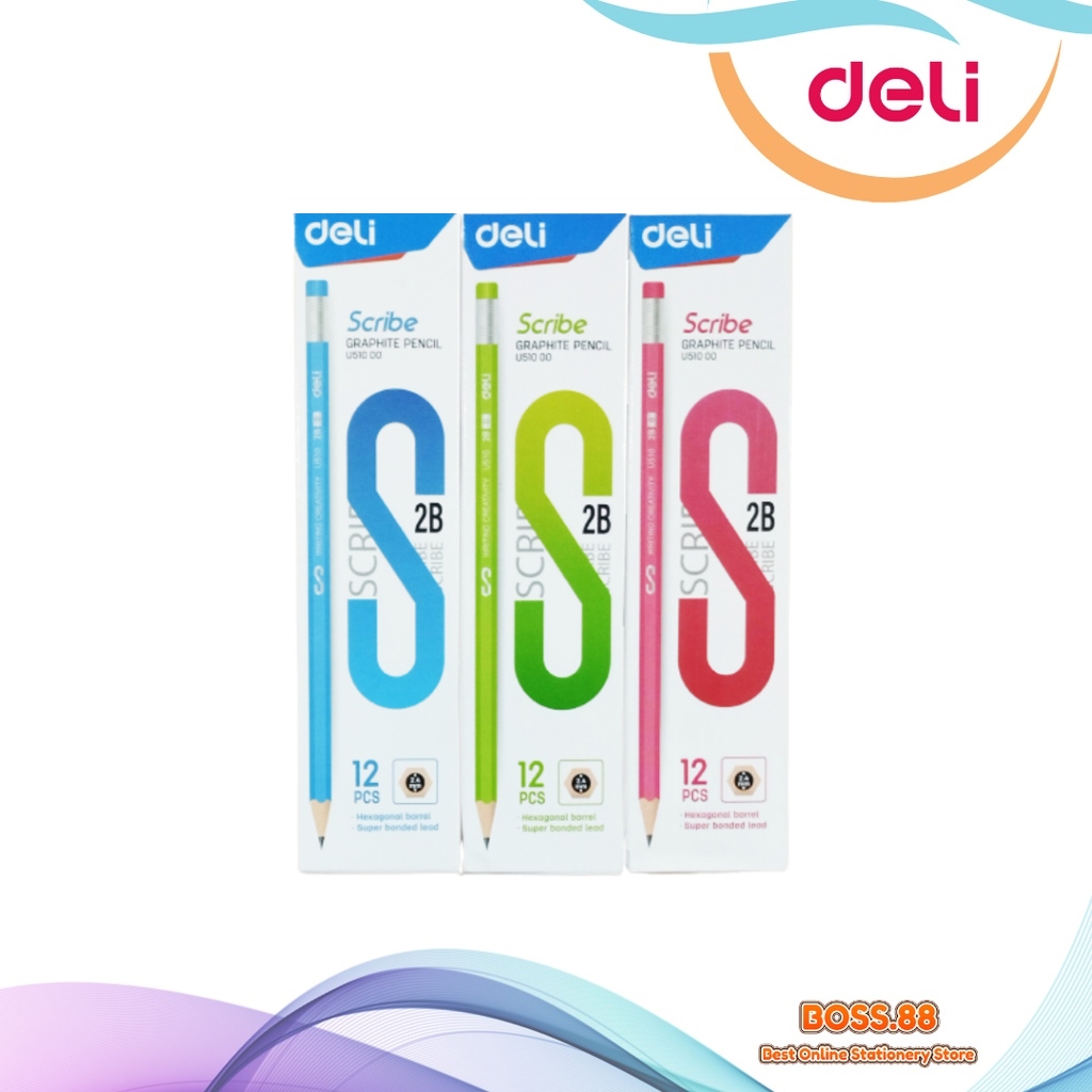 

PENCIL / PENSIL 2B DELI U-51000 (12 PCS)
