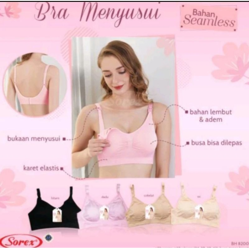 SOREX Bra Menyusui Seamless 8200