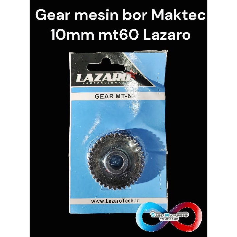 Gear mesin bor Maktec 10mm mt60 Lazaro