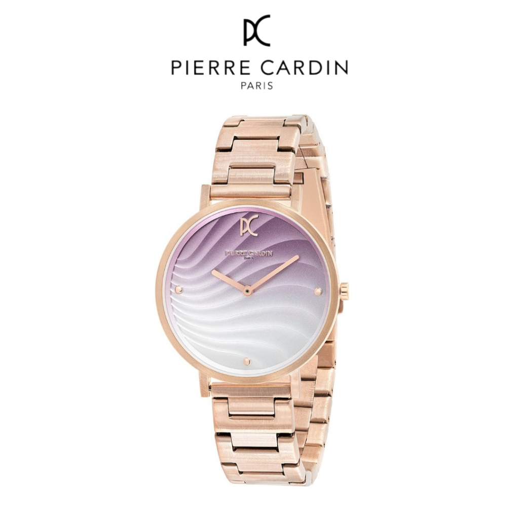 Jam Tangan Wanita PIERRE CARDIN CBV.1141 Rosegold Stainless Steel Strap