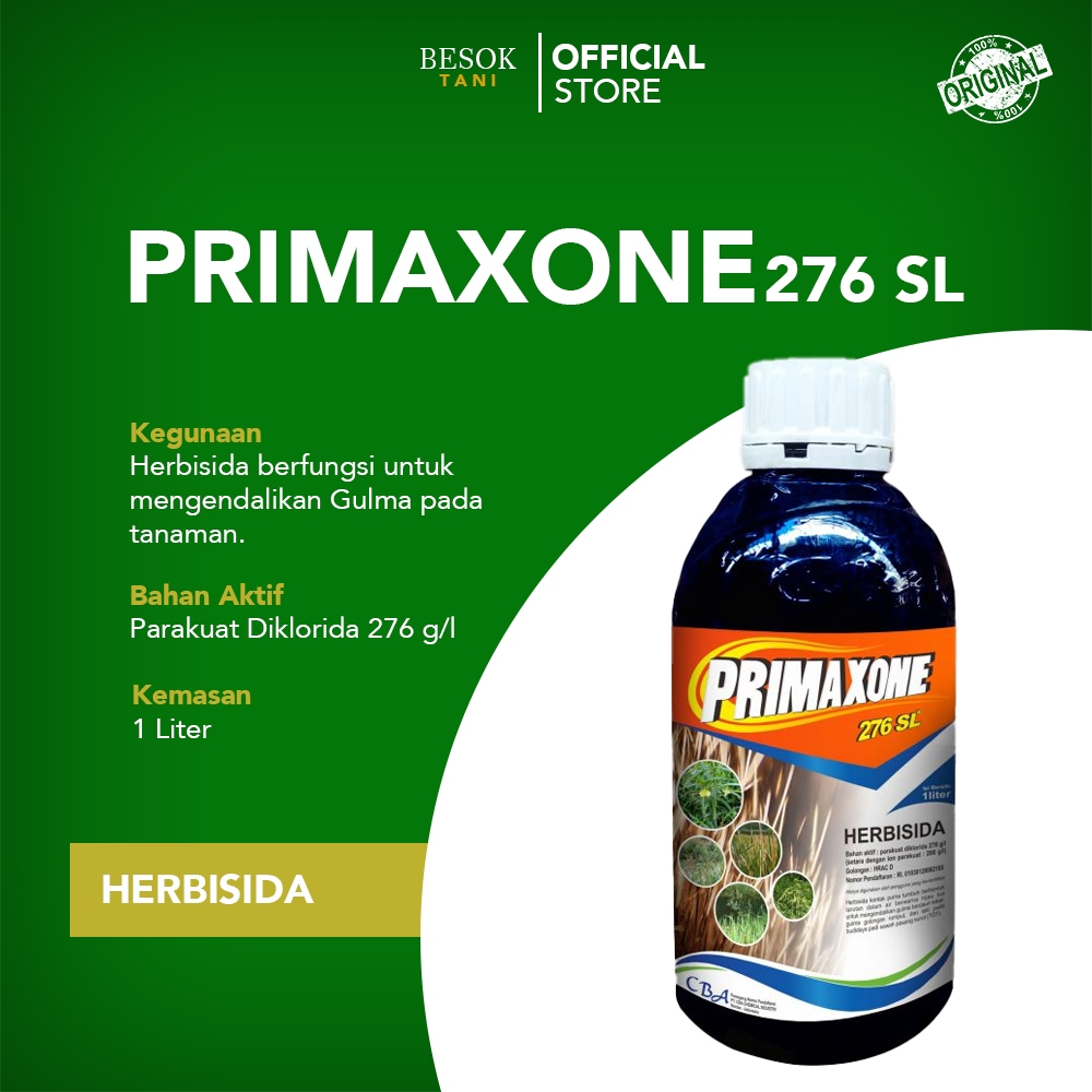 PRIMAXONE 276 SL 1 Liter | Herbisida | Mengendalikan Gulma Tanaman | CBA