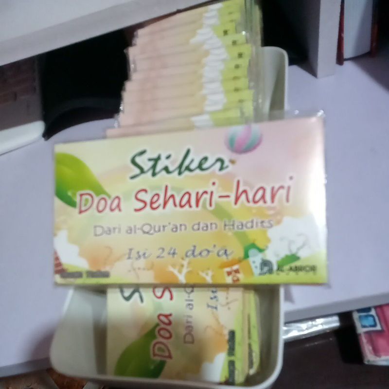 

STIKER DOA SEHARI-HARI - ISI 24 DOA - DARI AL-QUR'AN DAN HADIST