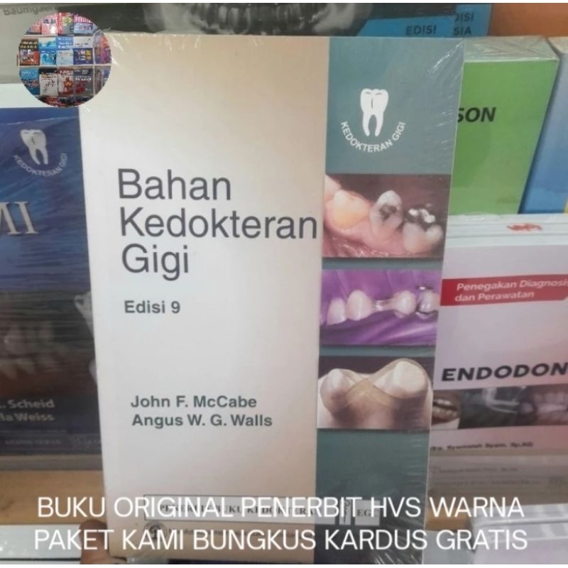 Buku Original Warna Bahan Kedokteran Gigi Edisi 9 - John F. McCabe