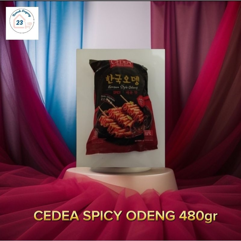 

cedea korea spicy odeng spicy 480gr