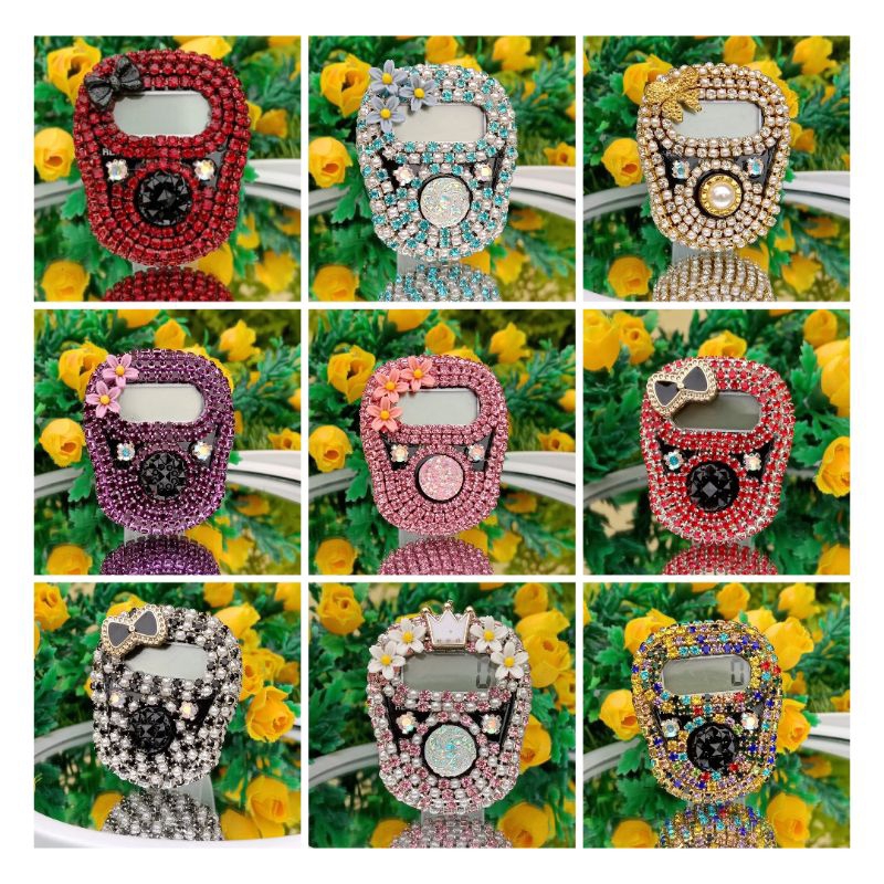 Tasbih Digital Premium LED + ALARM Swarovski Cantik Alat Dzikir Digital String Diamond
