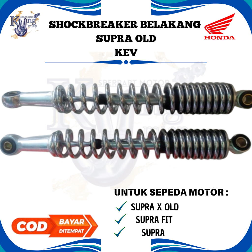 shock belakang honda supra x 100 supra lama supra fit lama - shockbreaker supra x 100