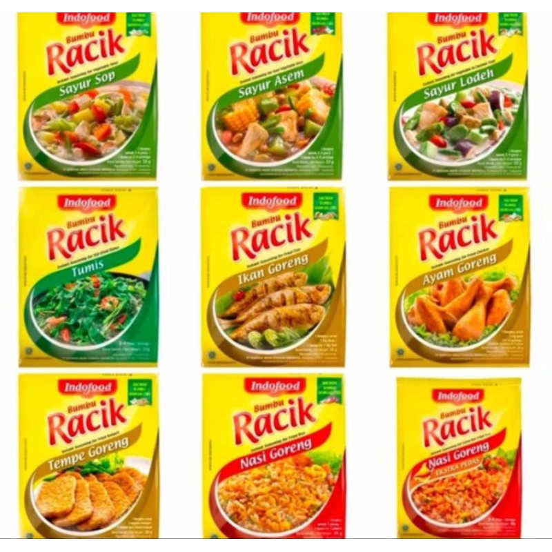 

Bumbu Racik IndoFood Al varian 10pcs ready