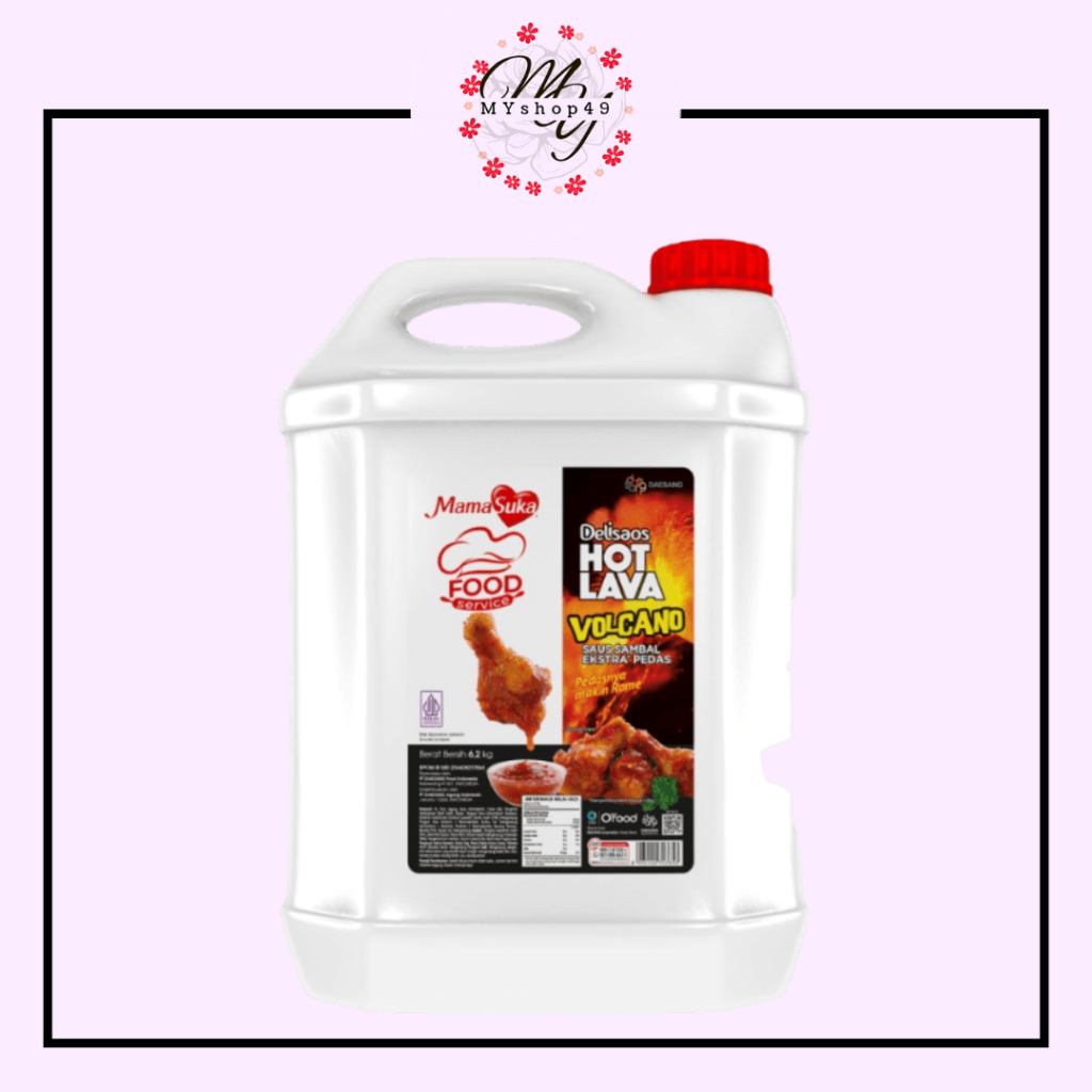 Mamasuka Delisaos Hot Lava Volcano 6,2kg