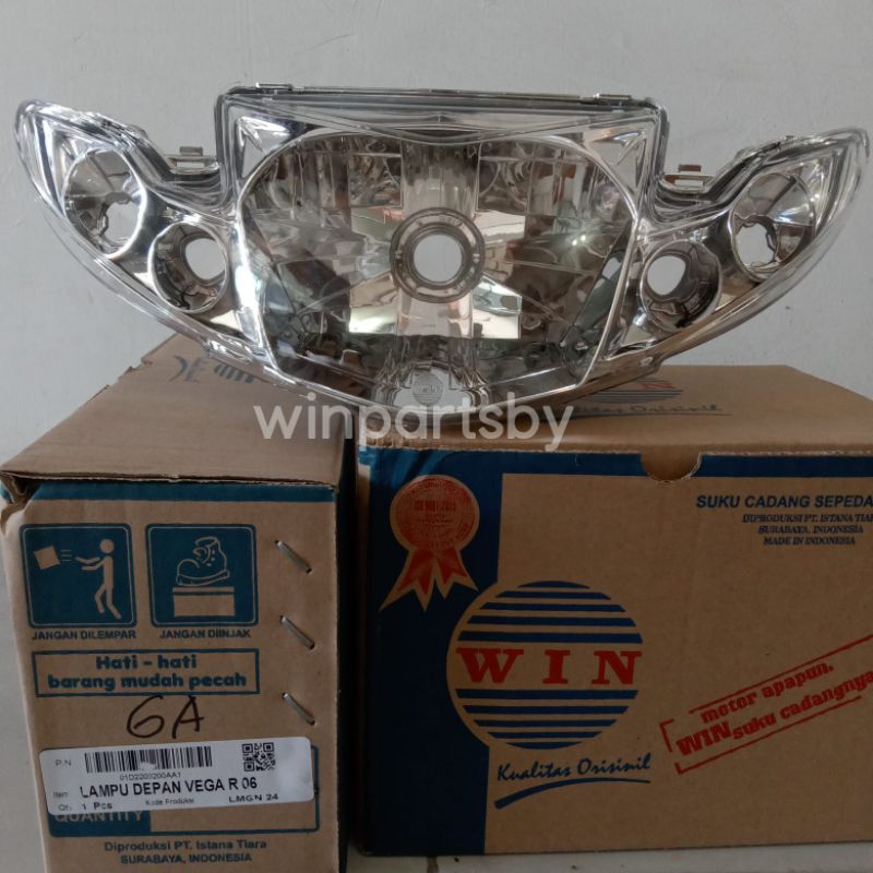 Reflektor lampu  Vega r new merk WIN