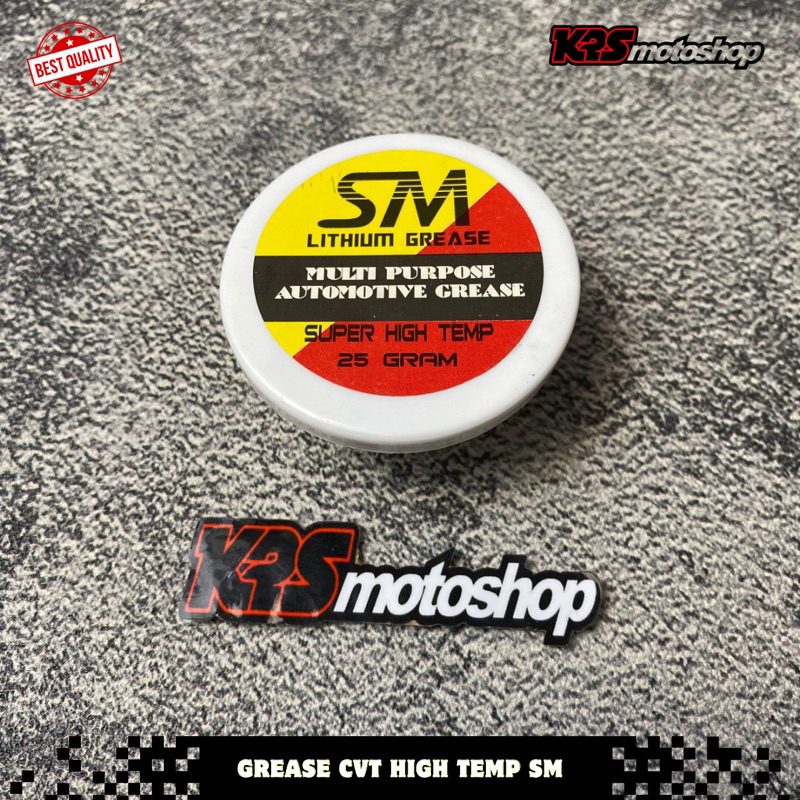 STEMPET GEMUK GREASE CVT LITHIUM SM NETO 25GR | ALL MATIC | (Beat/Mio/Vario/Scoopy/Genio/Nmax/Aerox/