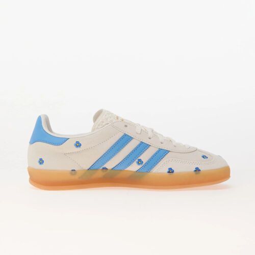 SNEAKER -  GAZELLE INDOOR FLORAL BEIGE BLUE (W) (SEPATU)