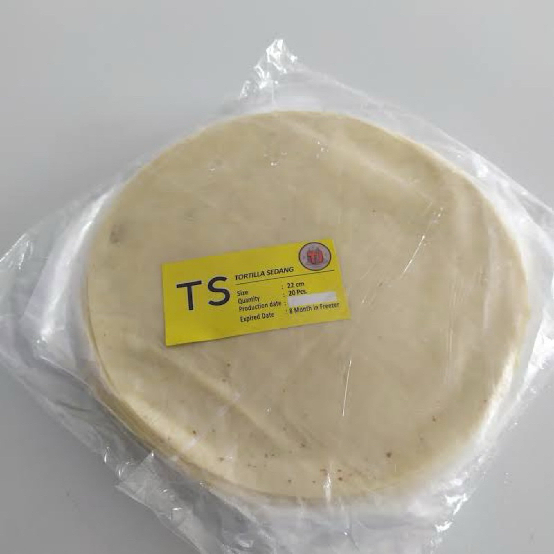 

TORTILLA TS Uk. 23 Cm Isi 20 Lembar