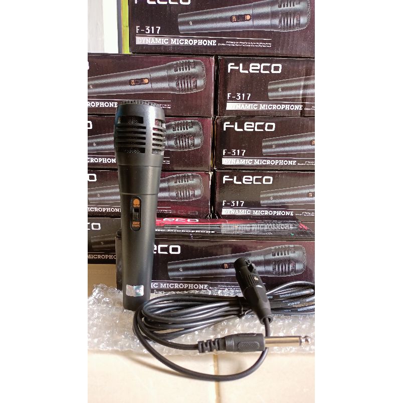 mik kabel Fleco bagus jeck besar panjang 3 meter