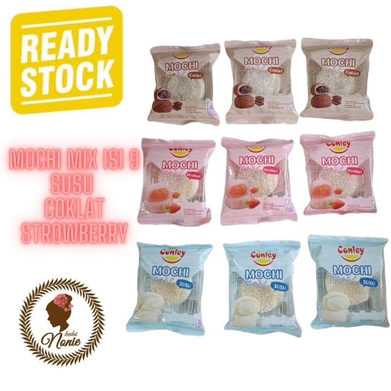 

Mochi Mix isi 9 Varian Rasa Moci Conley Kue Mochi Jepang