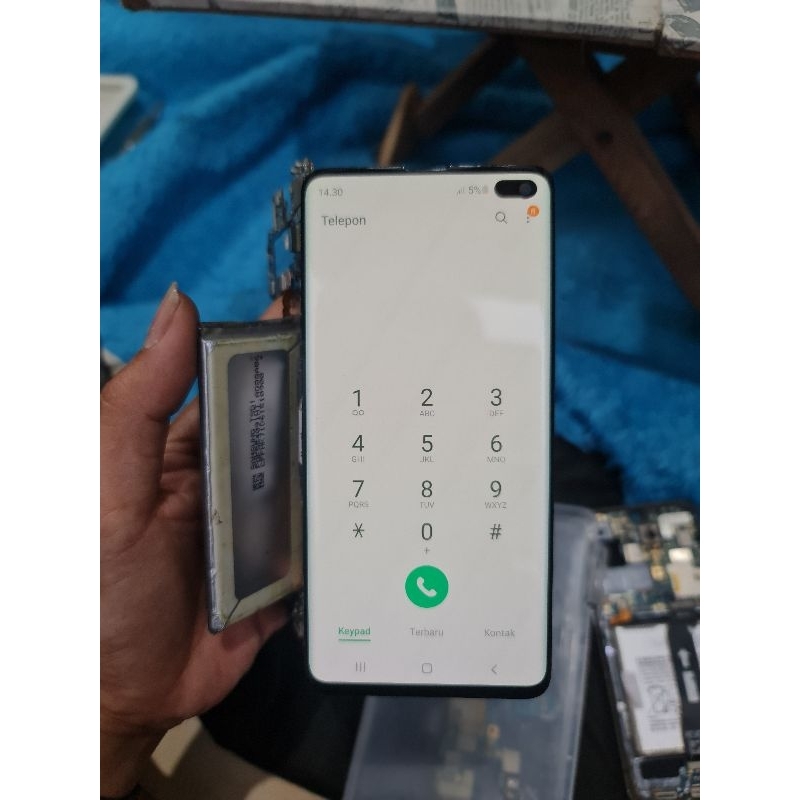 lcd samsung s10 plus original