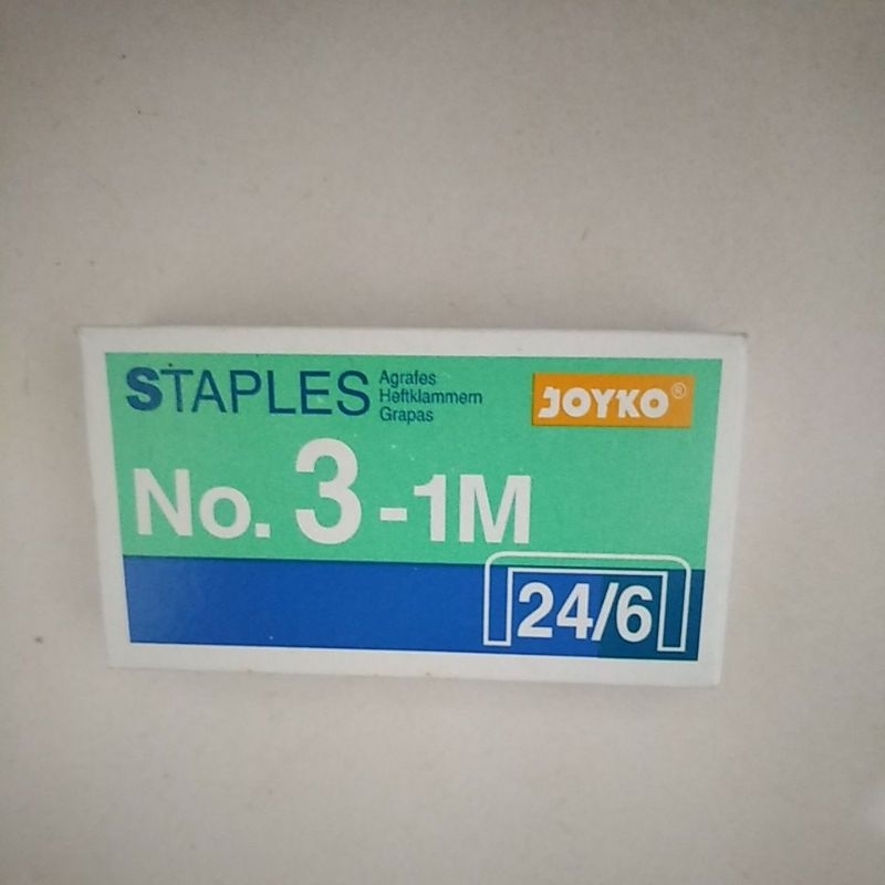 

STAPLES JOYKO No. 3 - 1M 24/6