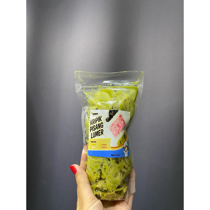 

Kripik pisang lumer rasa Greentea isi 80 gr