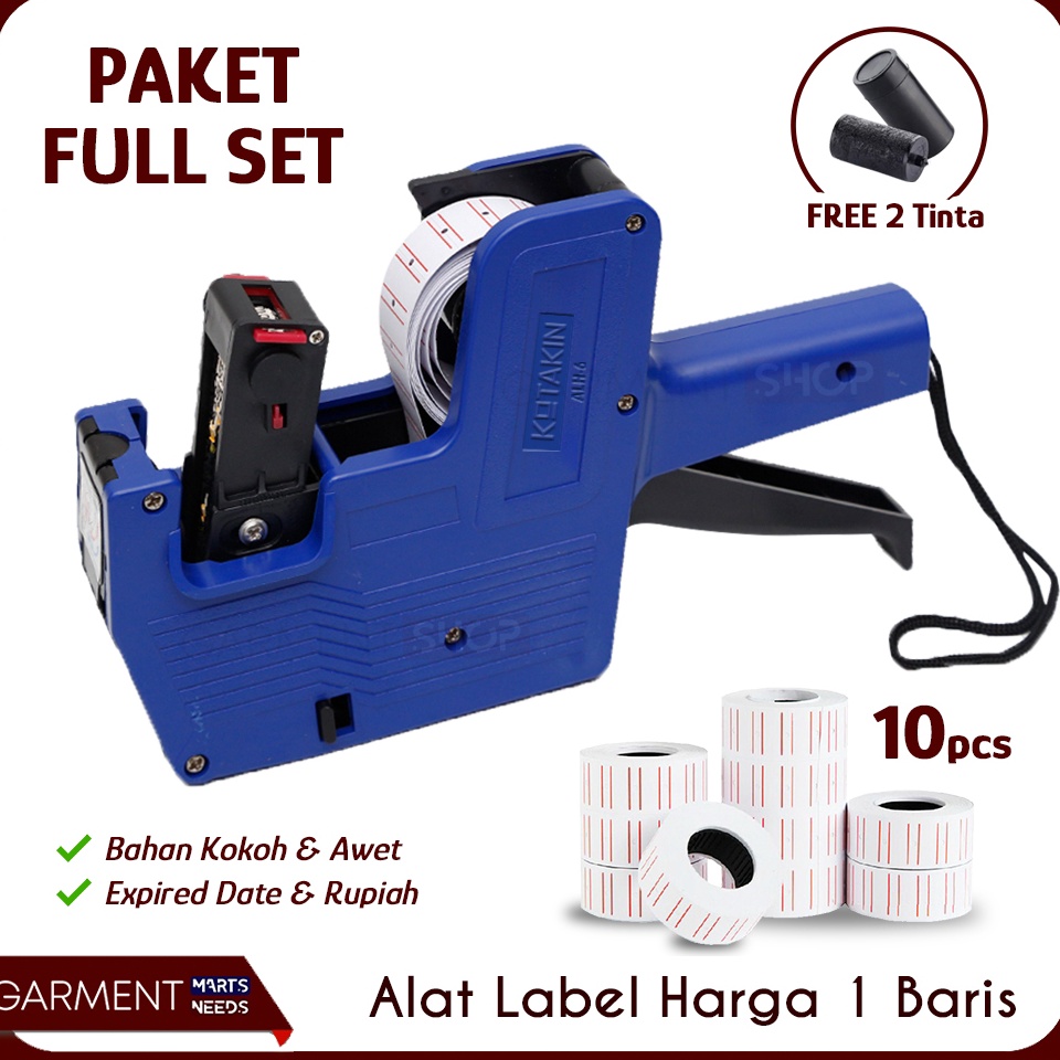 

Diskon sd 5 Alat Label Harga Expired Date Snack Kerupuk Price Label 8 digit MX 55