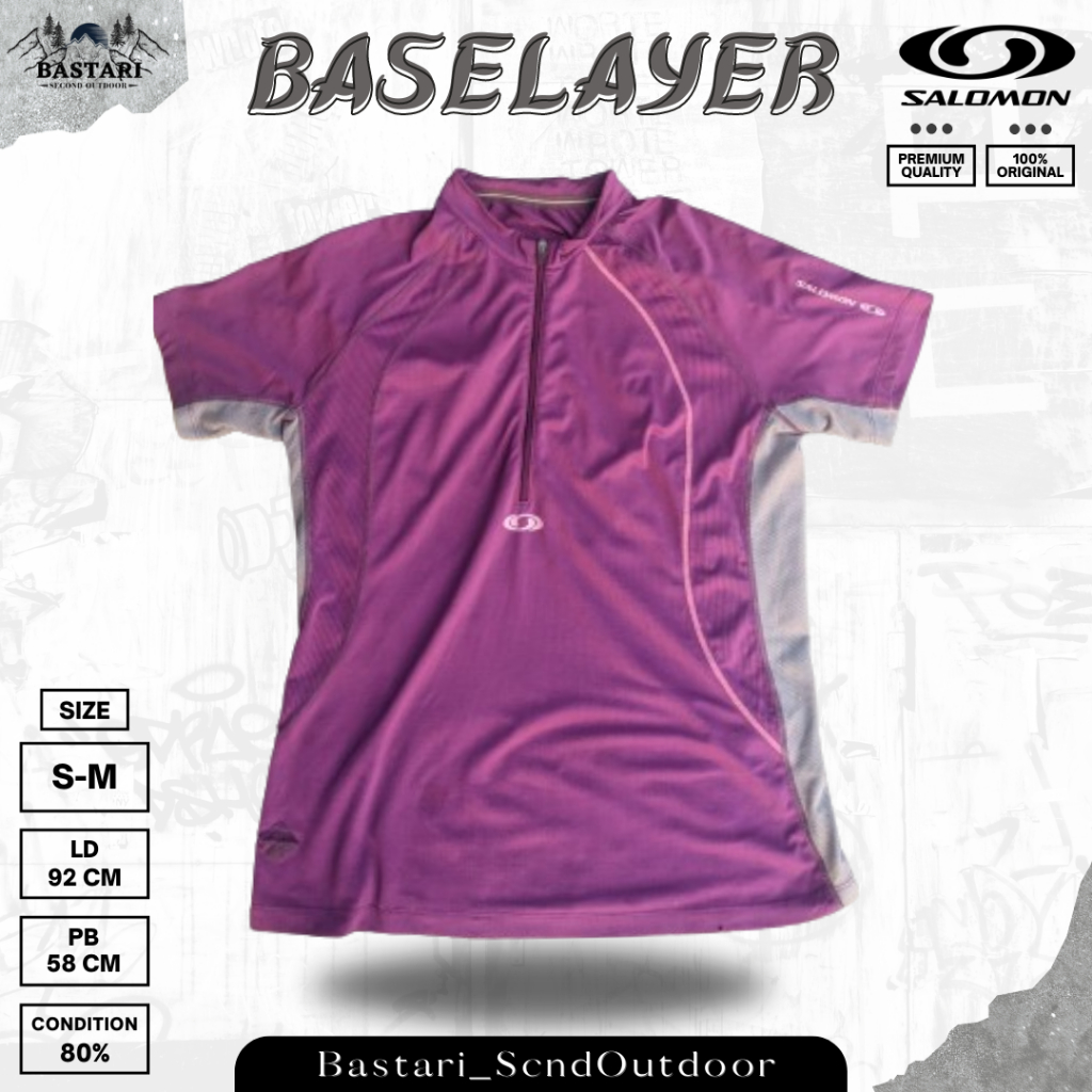 Baselayer Salomon Outdoor Olahraga