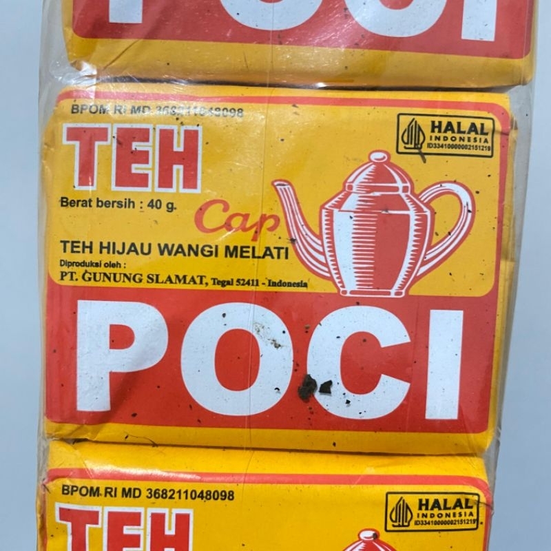 

TEH POCI KUNING 40GR ISI 10 PCS TEH BERKAH MURAH