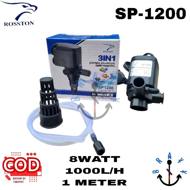 mesin pompa aquarium low watt