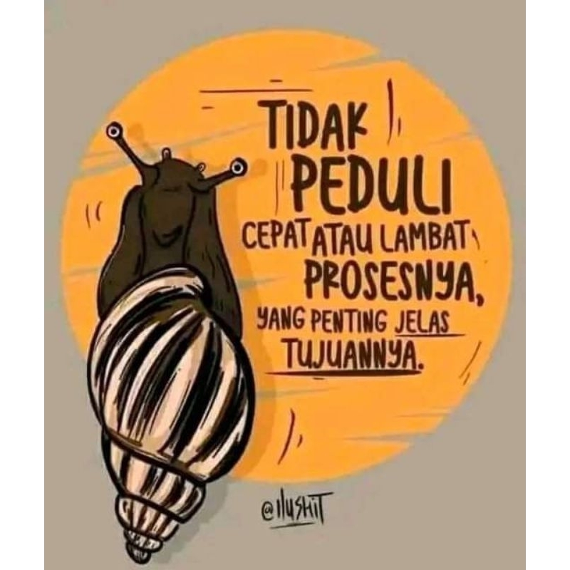 

sticker lucu, tidak peduli cepat yang penting prosesnya