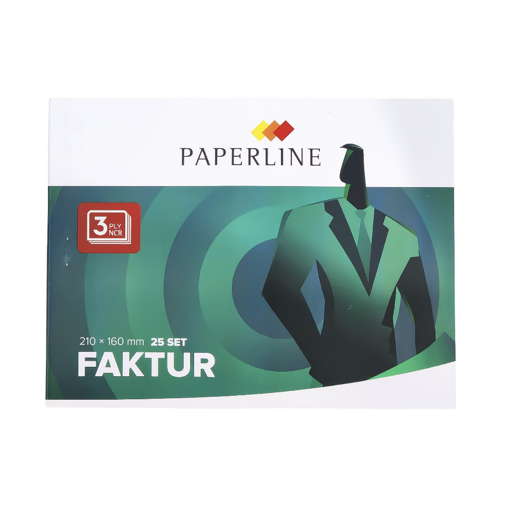 

Buku Faktur Paperline NCR 3ply / 3 Rangkap (160mmx210mm)