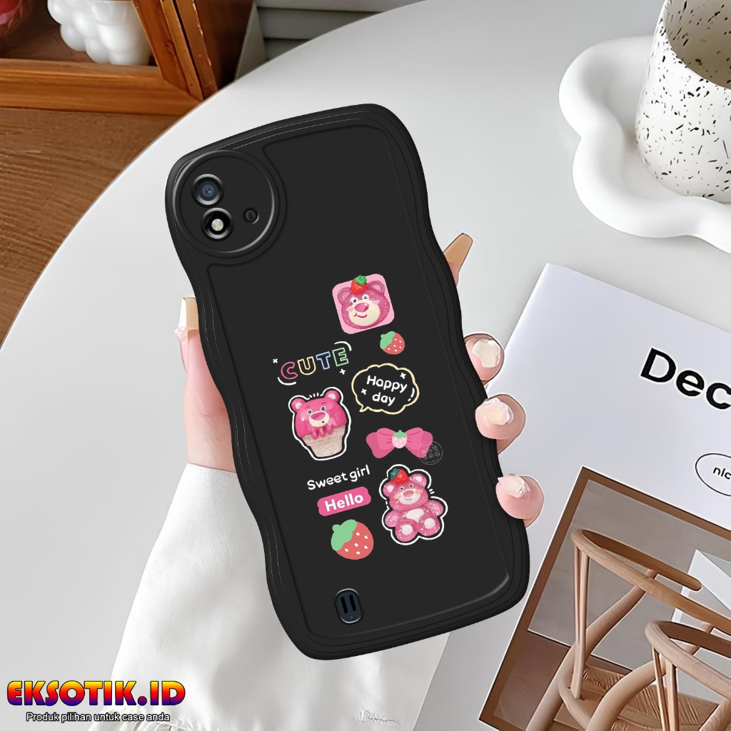 Case Realme C11 2021 Gelombang - Casing Realme C11 2021 - Silikon  Realme C11 2021 - Softcase Realme