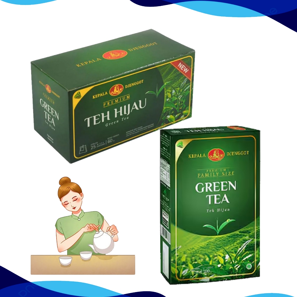 

Teh Hijau Kepala Djenggot Diet Alami Green Tea Jenggot