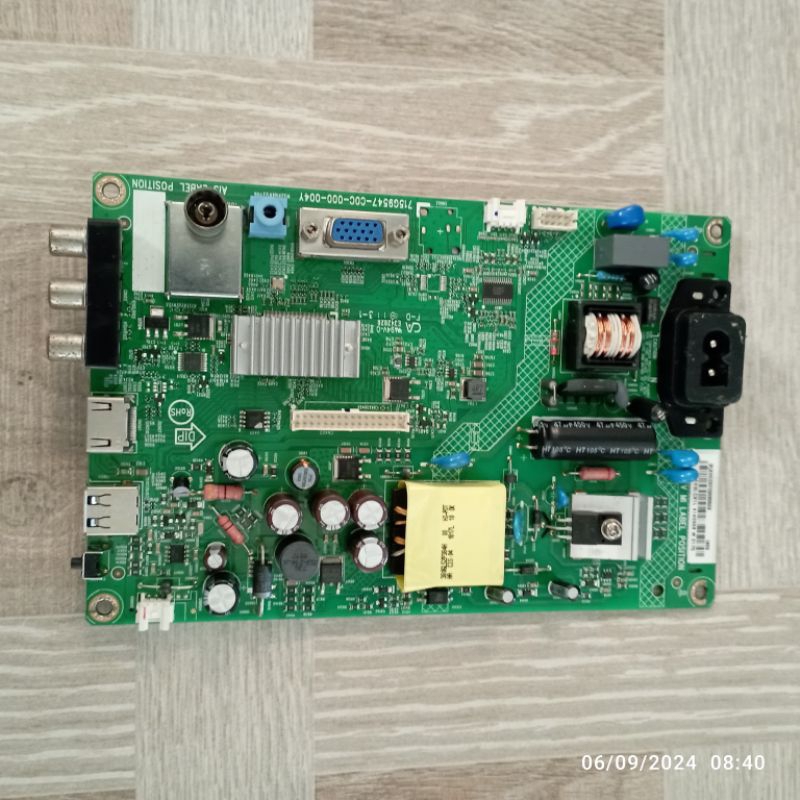 MB MOBO MAINBOARD MODULE MESIN TV PHILIPS 22PFA5403S PS22