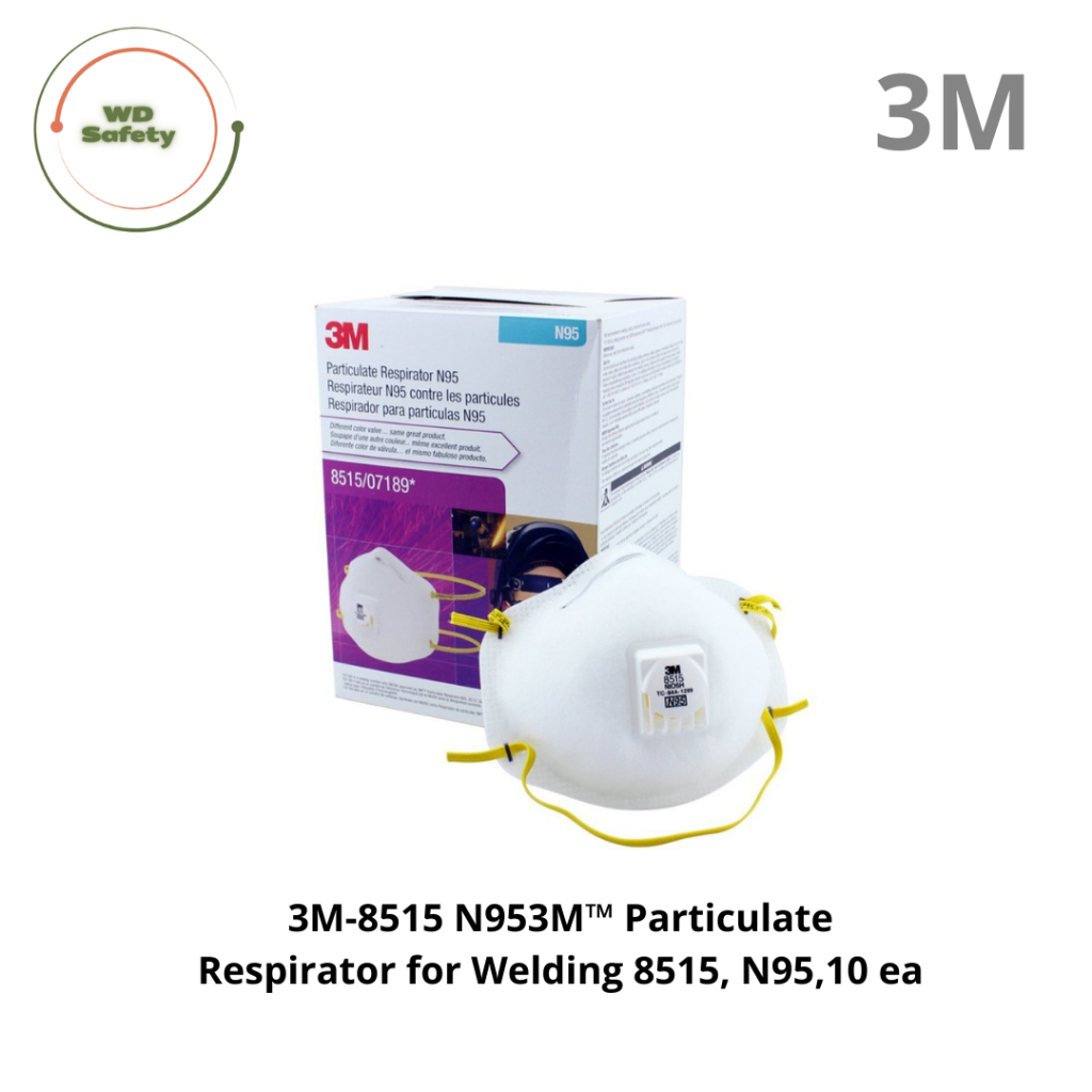 3M-8515 N953M™ Particulate Respirator for Welding 8515, N95, 10 ea/Box